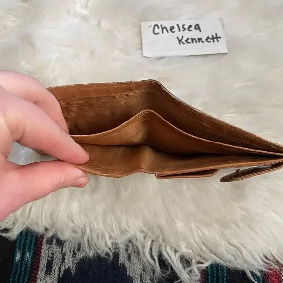 Céline Brown Compact Monogram Macadam Bifold Wallet - Picture 9 of 11